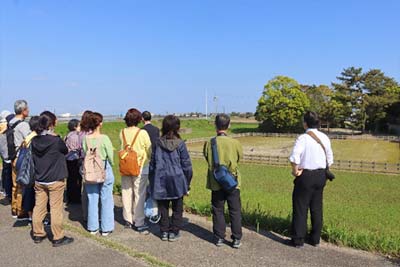 神宮御料地である御塩浜の見学