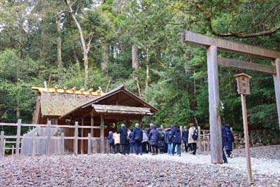 瀧原宮の参拝